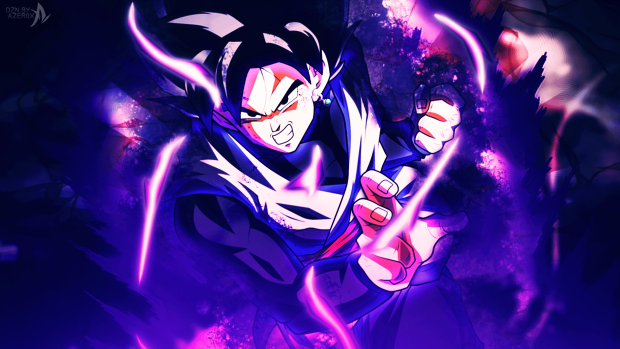 Cool Black Goku HD Wallpaper.