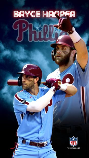 Cool Bryce Harper Background.