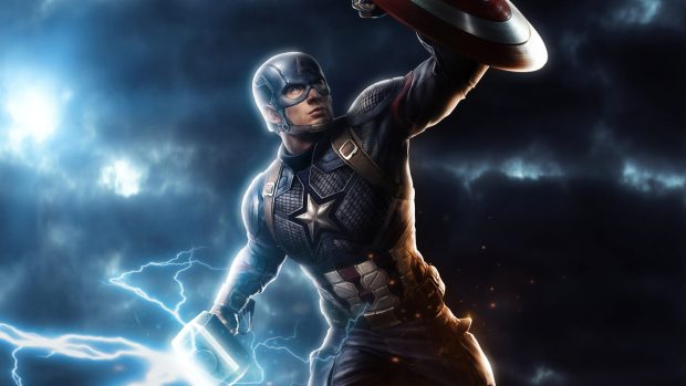 Cool Captain America Wallpaper 2560x1440.