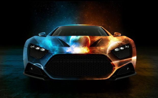 Cool Car Backgrounds Fire Ice Vibe.