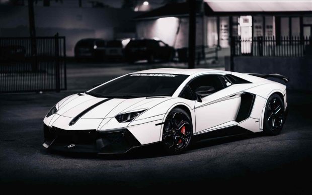 Cool Car Wallpaper HD Black And White.