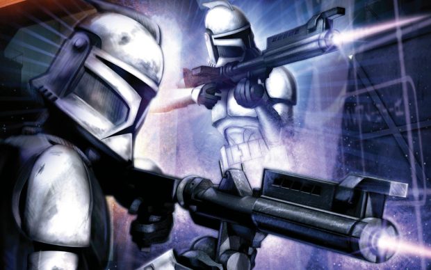 Cool Clone Trooper Background.