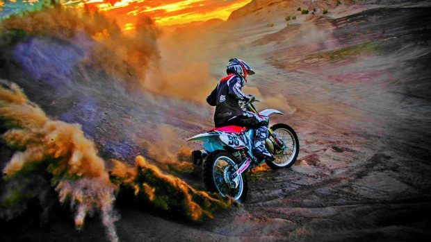 Cool Dirt Bike Wallpaper Free Download.