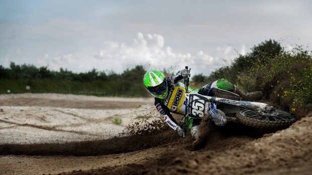 Cool Dirt Bike Wallpaper HD.