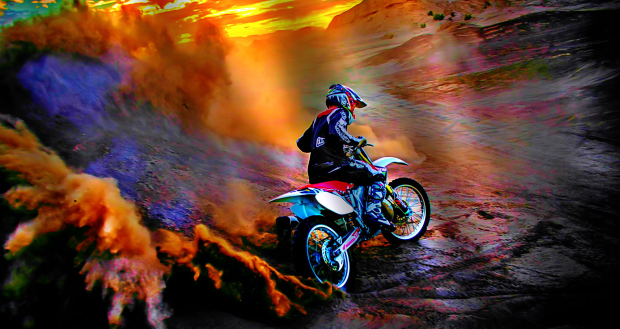 Cool Dirt Bike Wallpaper aesthetic.