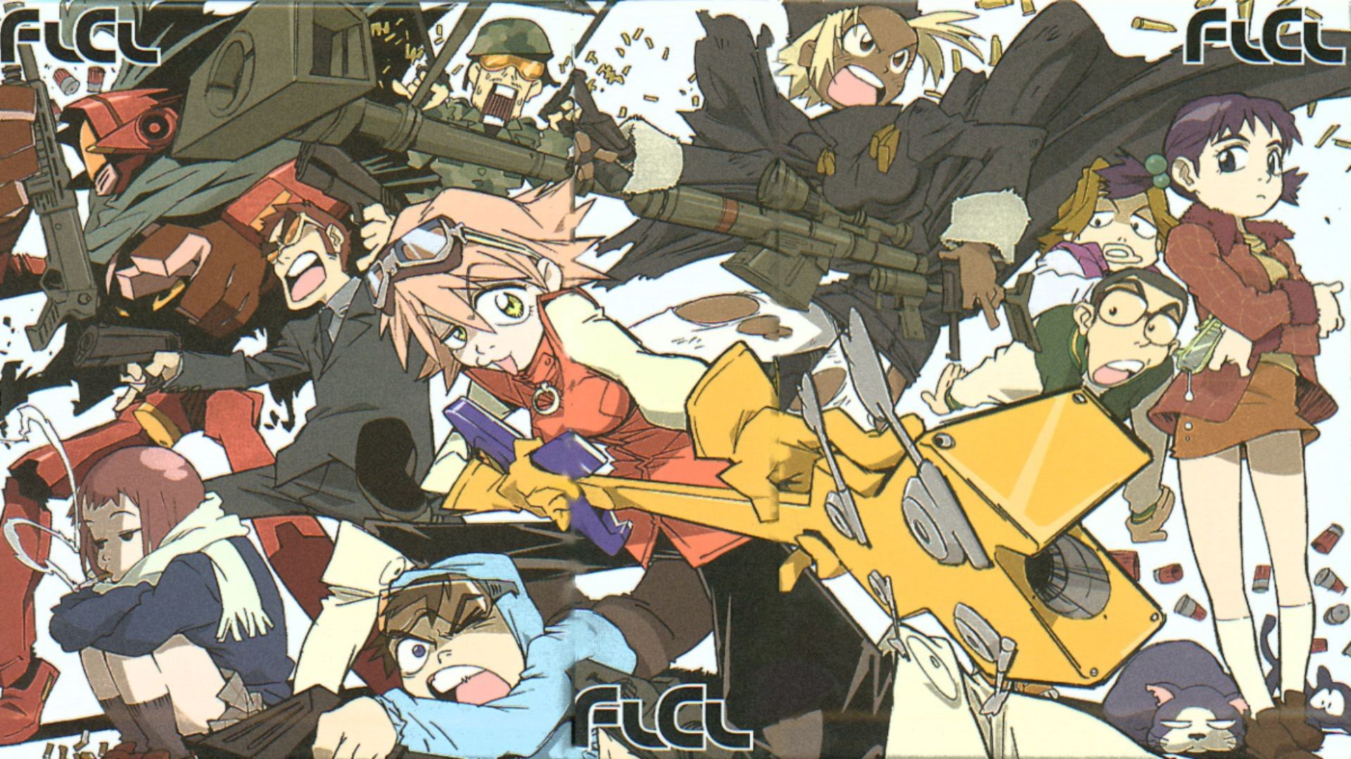 FLCL Wallpapers  Top Free FLCL Backgrounds  WallpaperAccess
