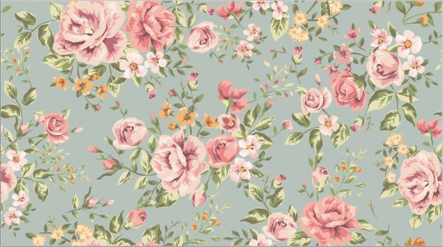 Cool Floral Wallpaper.