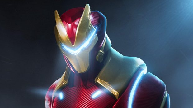 Cool Fortnite Backgrounds HD 1080p Iron man Skin.