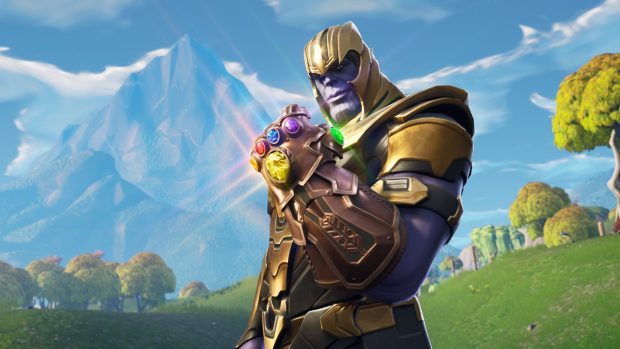 Cool Fortnite Wallpaper HD Thanos.