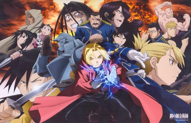 Cool Fullmetal Alchemist Brotherhood Wallpaper HD.