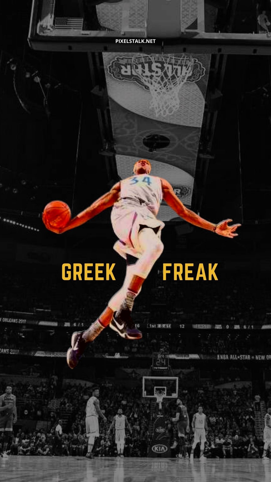 Milwaukee Bucks Giannis Antetokounmpo Greek Freak Wallpaper IPhone 2019   Basketball wallpaper Giannis antetokounmpo wallpaper Milwaukee bucks