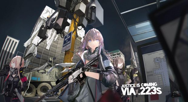 Cool Girls Frontline Wallpaper HD.