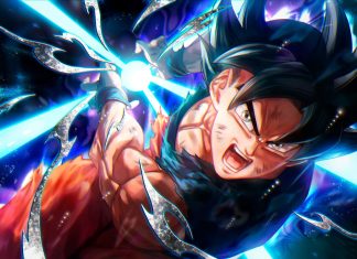 Cool Goku HD Wallpaper Free download.