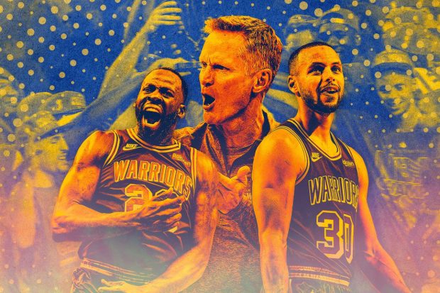 Cool Golden State Warriors NBA Champions 2022 Background.