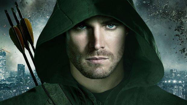 Cool Green Arrow Wallpaper HD.