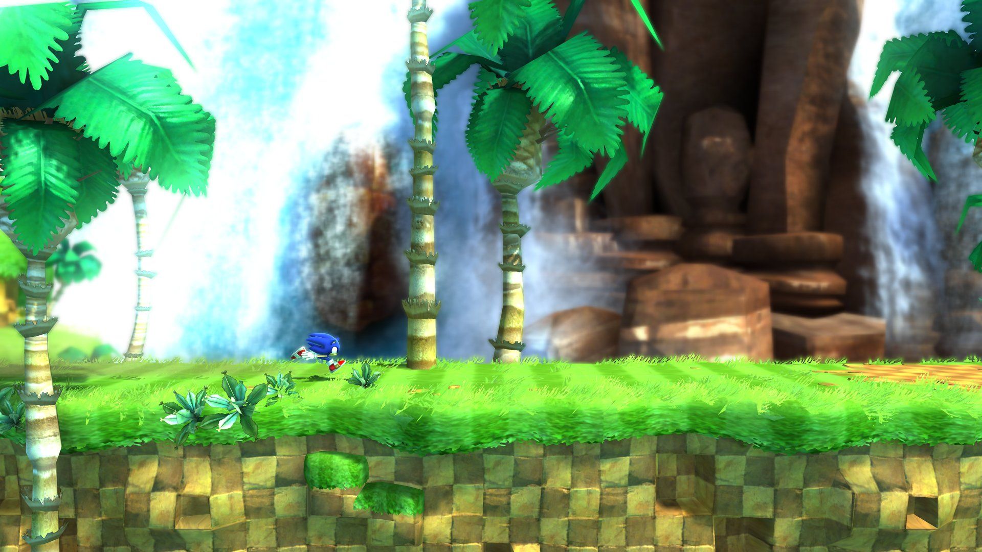 Sonic Fan Remix - Emerald Hill Zone 3 HD Wallpaper • GamePhD