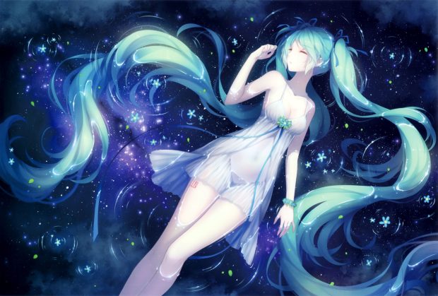 Cool Hatsune Miku Background.