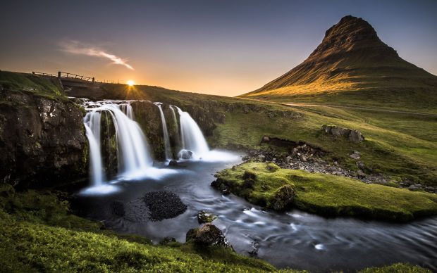 Cool Iceland Background.