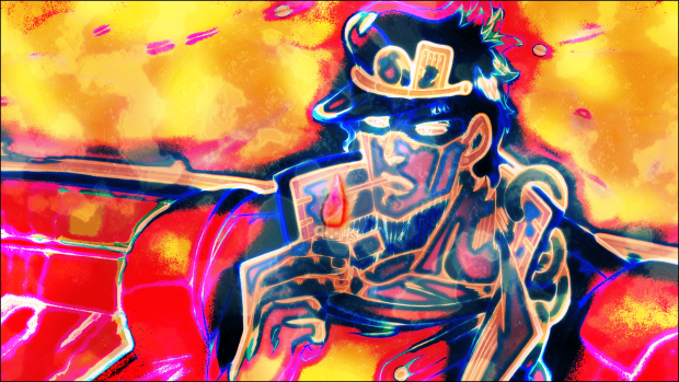 Cool Jotaro Background.