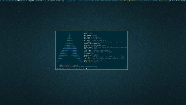 Cool Linux Background.