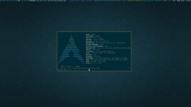 Cool Linux Background.