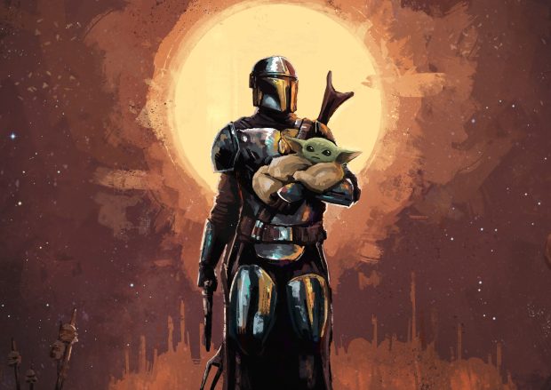 Cool Mandalorian Background.