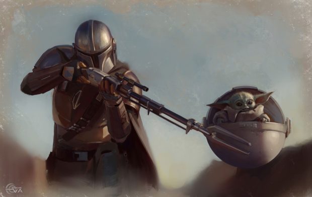 Cool Mandalorian Background.