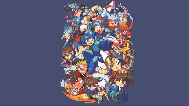 Cool Megaman Background.