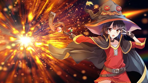 Cool Megumin Wallpaper HD.