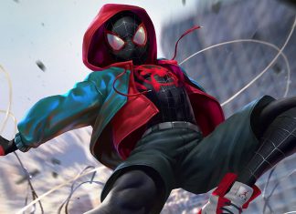 Cool Miles Morales HD Wallpaper Free download.