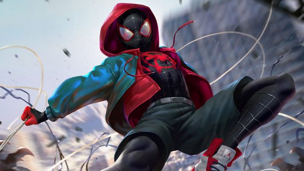 Cool Miles Morales HD Wallpaper Free download.