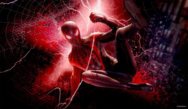 Cool Miles Morales Wallpaper Desktop.