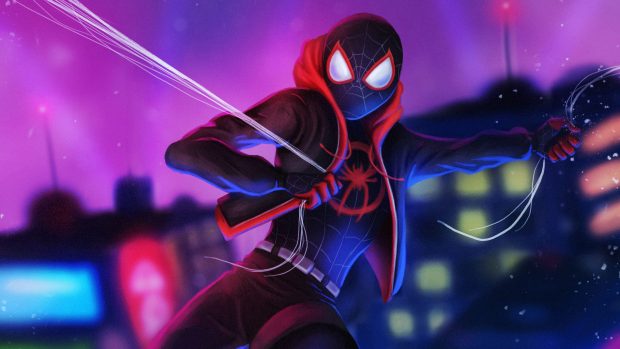 Cool Miles Morales Wallpaper HD.