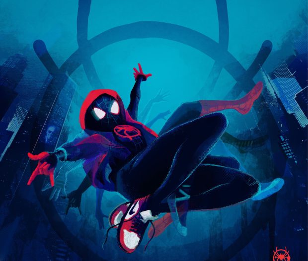 Cool Miles Morales Wide Screen Wallpaper HD.