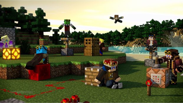 Cool Minecraft HD Wallpaper Free download.