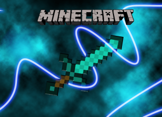 Cool Minecraft Wallpaper Sword.