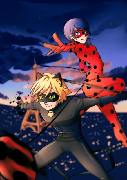 Cool Miraculous Ladybug Wallpaper HD.