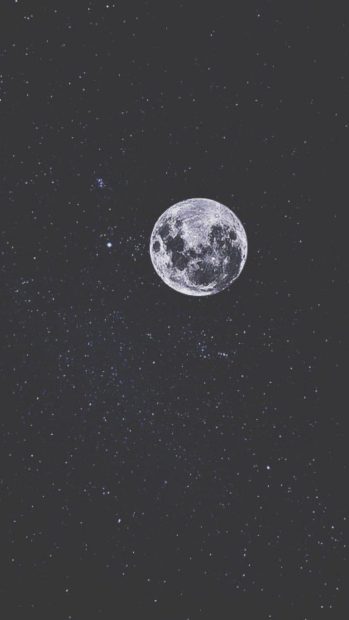 Cool Moon Aesthetic Wallpaper HD.