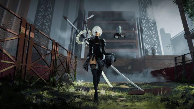 Cool Nier Automata Wallpaper HD.