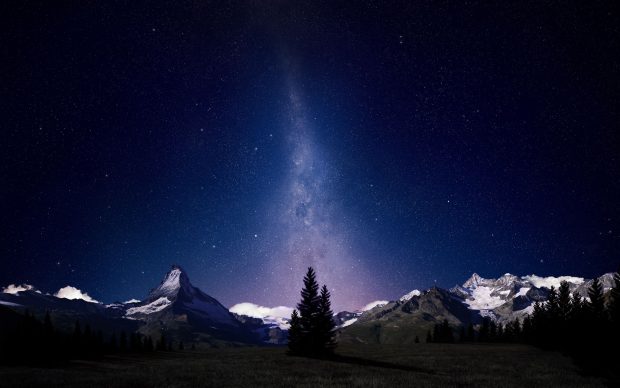 Cool Night Sky Wallpaper HD.