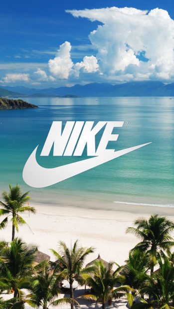 Cool Nike Wallpaper HD Beach Vibe.