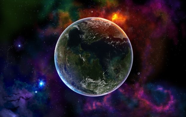 Cool Planet Background.