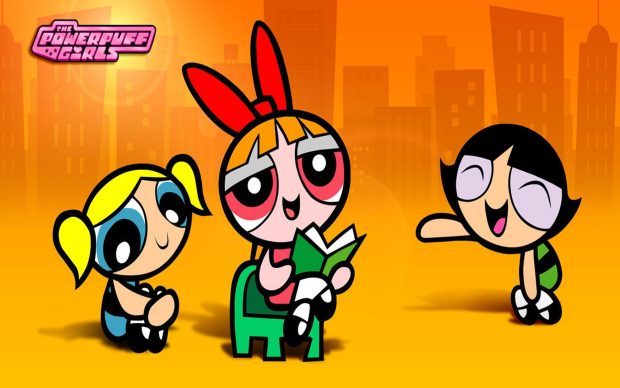 Cool Powerpuff Girls Background.