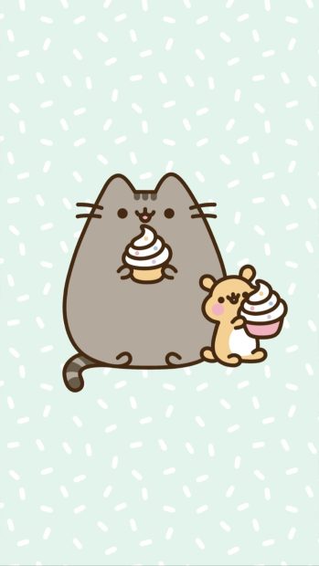 Cool Pusheen Background.