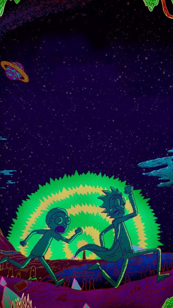 Cool Rick And Morty Background.