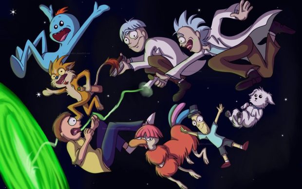 Cool Rick and Morty Wallpaper.