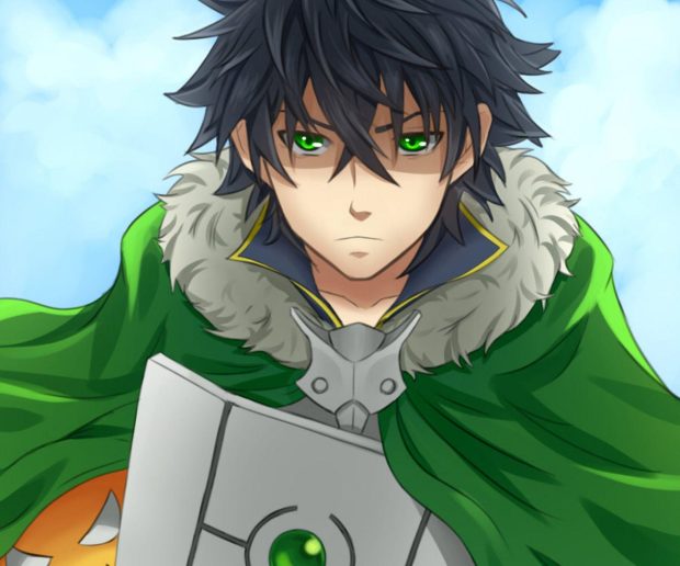 Cool Shield Hero Background.