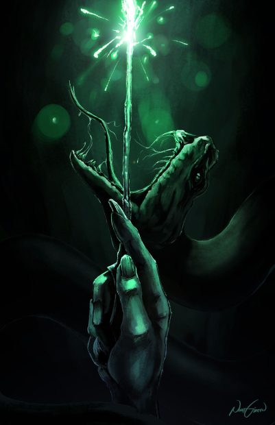 Cool Slytherin Aesthetic Wallpaper HD.