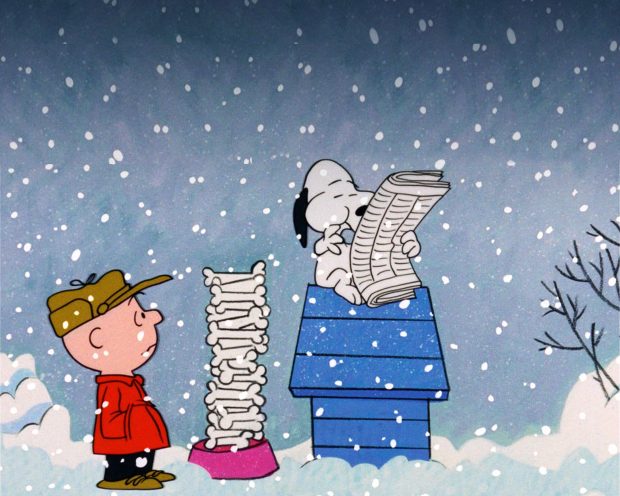 Cool Snoopy Winter Wallpaper HD.