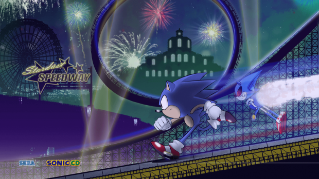 Cool Sonic Mania Background.